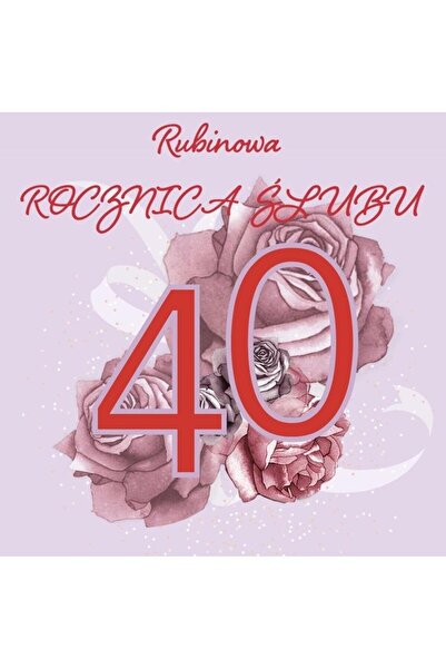 OEM Karnet Swarovski CL4410 Clear Creations – 40 de ani de căsătorie (rubin)