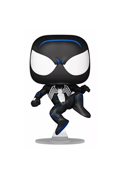 OEM Figurina Marvel, Funko POP!, Spider-Man Symbiote Suit, Vinil, Negru