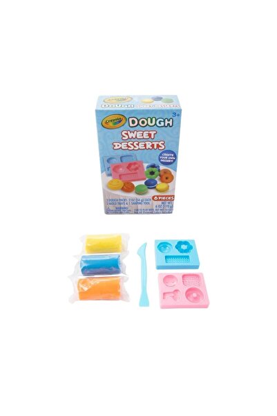 Producator inexistent Set de plastilină Crayola Deserturi Dulci cu Accesorii, 3+