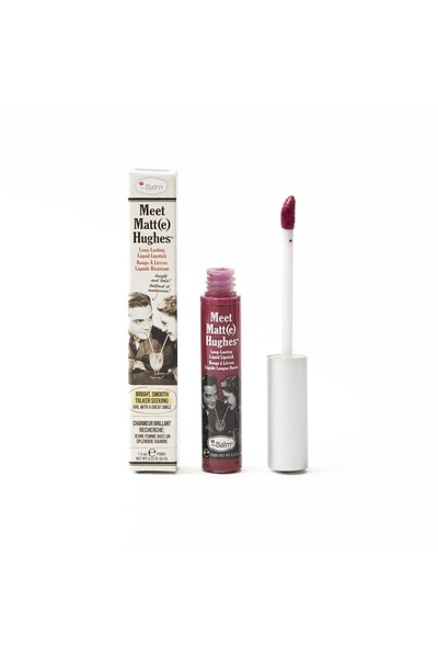 the balm Hughes Liquid Lipstick Ruj Dedicated-7,4 ml