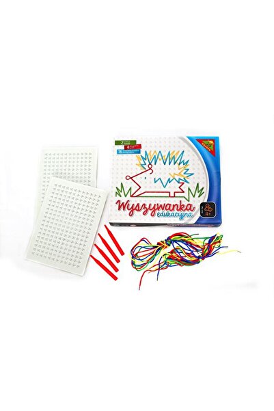 OEM Broderie educationala, Plastic/Textil, 5+, Multicolor