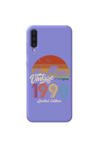 Other Samsung A70 Vintage Purple Colored Silicone TPU Θήκη