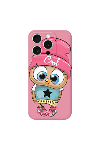 Other Apple Iphone 16 Pro Cool Star Pink Colored Silicone TPU Θήκη