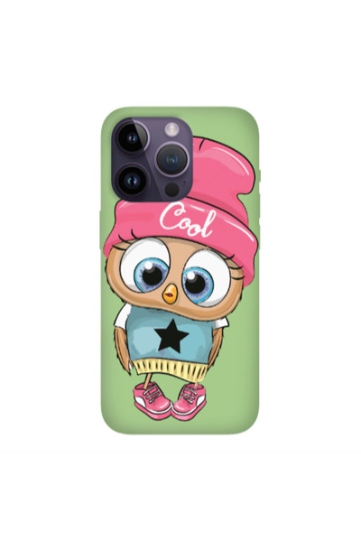 Other Apple iPhone 14 Pro Max Cool Star Light Green Colored Silicone TPU Θήκη
