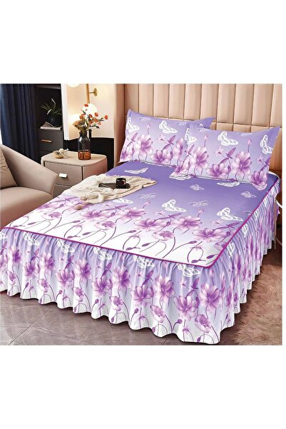 Truva Home Finet Pucioasa Linen | 3 Pieces with Fitted Sheet with Stretchy an...