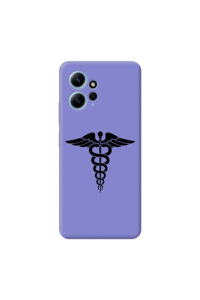 Other Xiaomi Redmi Note 12 4G Medical Spa Purple Colored Silicone TPU Θήκη