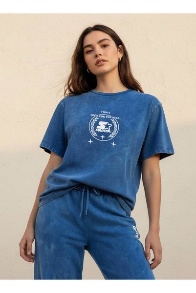 FAV Starter Cotton T-shirt with Logo Print