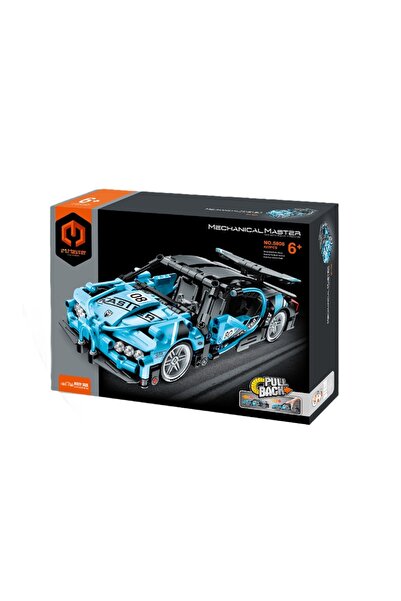 OEM Set de constructie IM.MASTER super auto, 422 piese, albastru