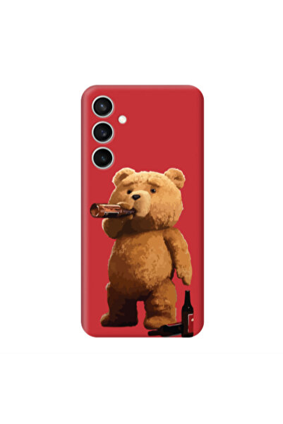 Other Samsung S24 Plus Beer Time Red Colored Silicone TPU Θήκη