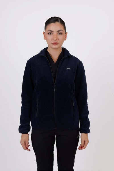 oksijen uniform Women - Fleece Jacket - Navy Blue