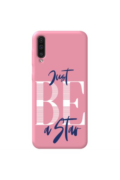 Other Samsung A70 Just Be a Star Pink Colored Silicone TPU Θήκη