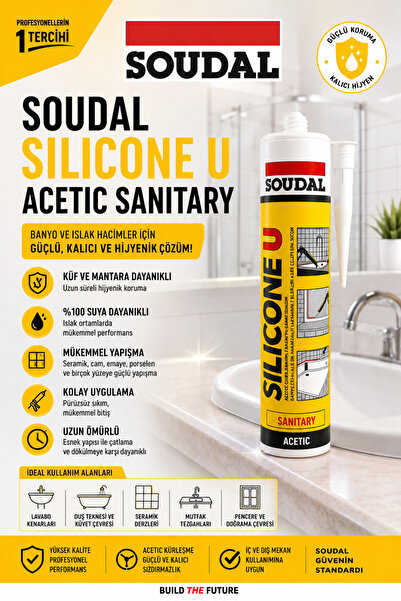 Soudal ŞEFAF SLİKON
