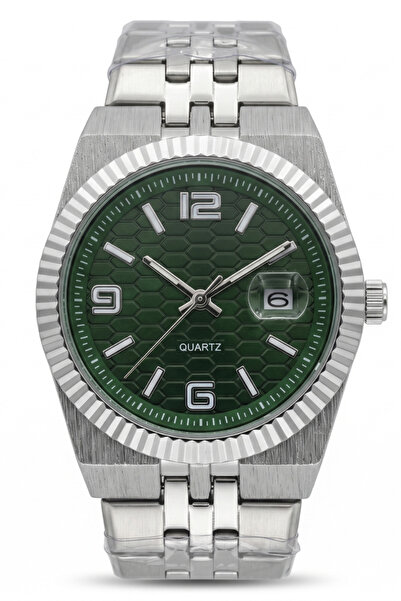 TEKMAKG High Quality Luxury Steel Band Classic Men's Wristwatch with Calendar
