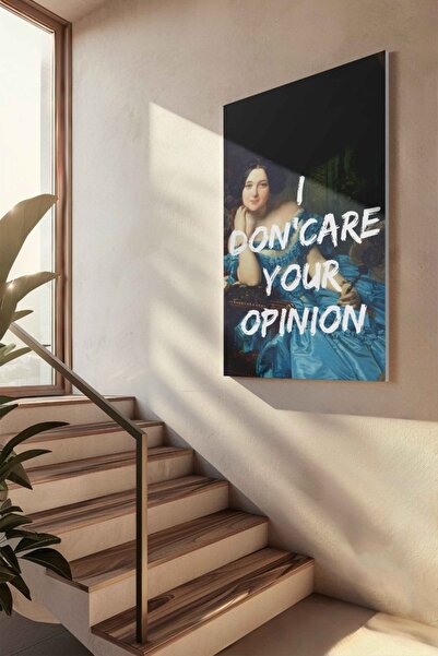 INNOVI I don'care your opinion Canvas