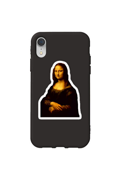 Other Apple iPhone Xr Davinci Black Colored Silicone TPU Θήκη