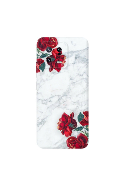 Other Xiaomi Mi 13 5G Marble and roses Transparent Silicone TPU Θήκη