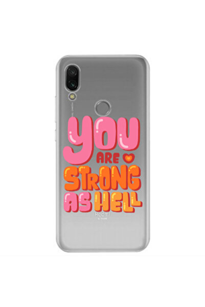 Other Xiaomi Redmi Note 7 You are Love Strong Transparent Silicone TPU Θήκη