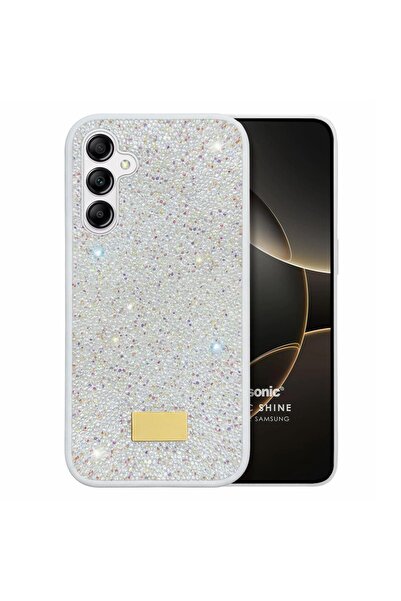 Pilanix Tecno Spark 40 Pro 4g Case Silicone Edged Stony Shiny Lux Diamond Cover