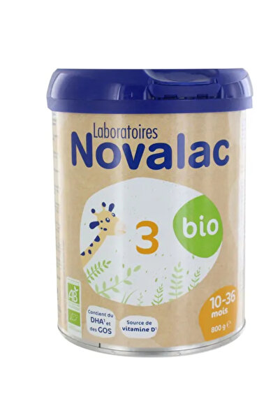 NOVALAC | Bio 3 Γάλα Σε Σκόνη για Βρέφη 10m+ | 800g