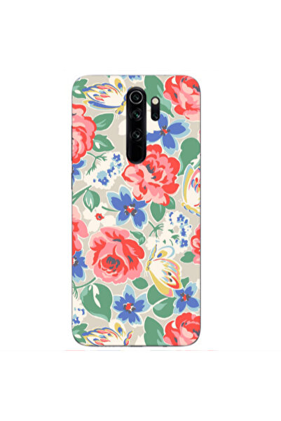 Other Xiaomi Redmi Note 8 Pro Lady roses Transparent Silicone TPU Θήκη