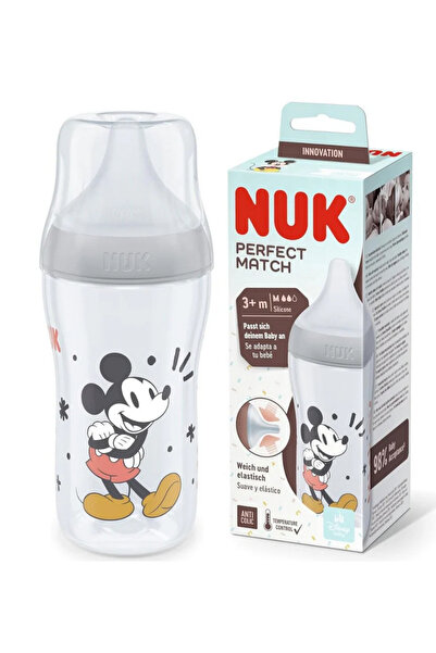 Nuk | Perfect Match Disney Mickey Πλαστικό Μπιμπερό 3m+ | 260ml
