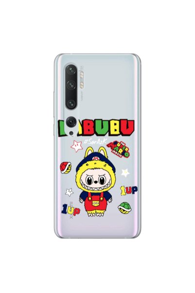 Other Xiaomi Mi Note 10 Labubu Mario Transparent Silicone TPU Θήκη