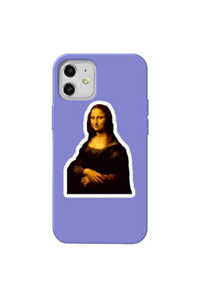 Other Apple iPhone 12 Davinci Purple Colored Silicone TPU Θήκη
