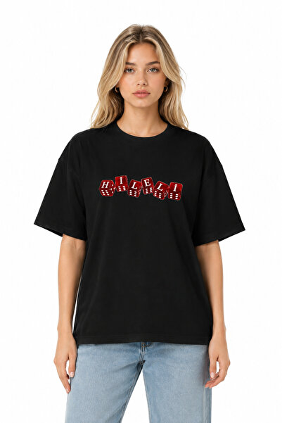 Compostela Unisex Women's Men's Manifesto Manifesto Cube Front Printed Oversi...