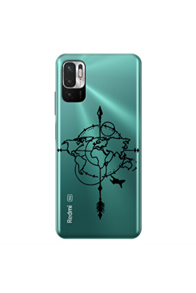 Other Xiaomi Redmi Note 10 Pro 5G Old Map Transparent Silicone TPU Θήκη