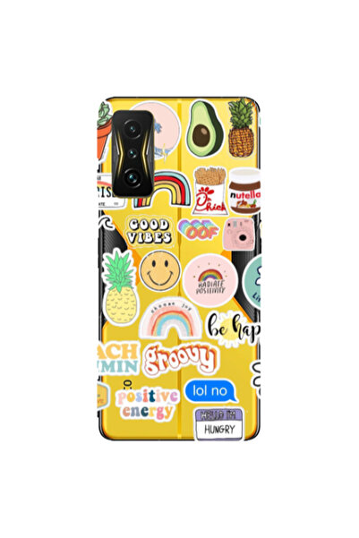 Other Xiaomi Poco F4 Gt Good vibes Transparent Silicone TPU Θήκη