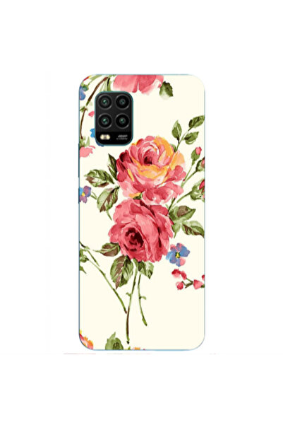 Other Xiaomi Mi 10 Lite Violet and rose Transparent Silicone TPU Θήκη