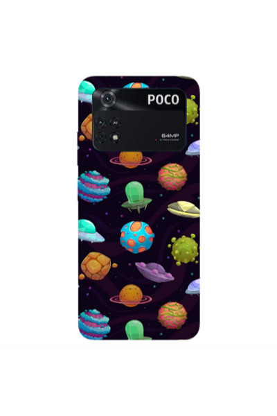 Other Xiaomi Poco M4 Pro 4G Spacecraft Transparent Silicone TPU Θήκη