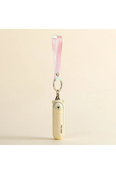 Choice1 A0446-Light yellow Wholesale Cute Mini Fan Kipas Portable Hand Fold B...