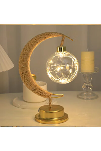 GGEROU Moon Lamp, Ramadan Decorations for Home, Eid Mubarak Decorations, Rama...