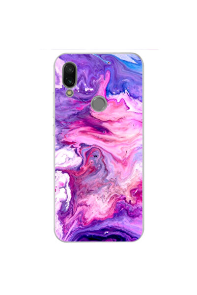Other Xiaomi Redmi Note 7 Marble art Transparent Silicone TPU Θήκη