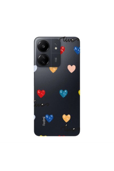 Other Xiaomi Redmi 13C Heart Lives Transparent Silicone TPU Θήκη