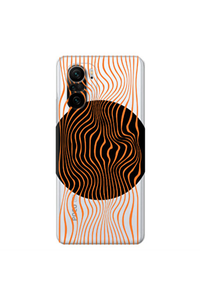 Other Xiaomi Poco F3 Trapezoidal lines Transparent Silicone TPU Θήκη