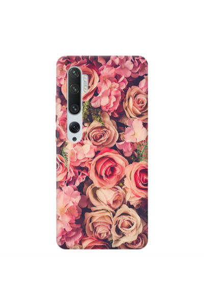 Other Xiaomi Mi Note 10 Bud Roses Transparent Silicone TPU Θήκη