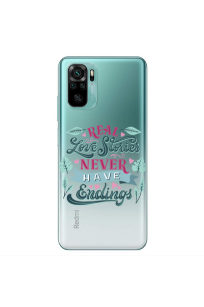 Other Xiaomi Redmi Note 10S Love Stories Transparent Silicone TPU Θήκη