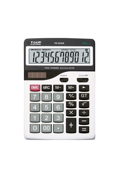 MC Micostore Настолен калкулатор TR-2235A 120-1451, 12 разряда, захранване с ...