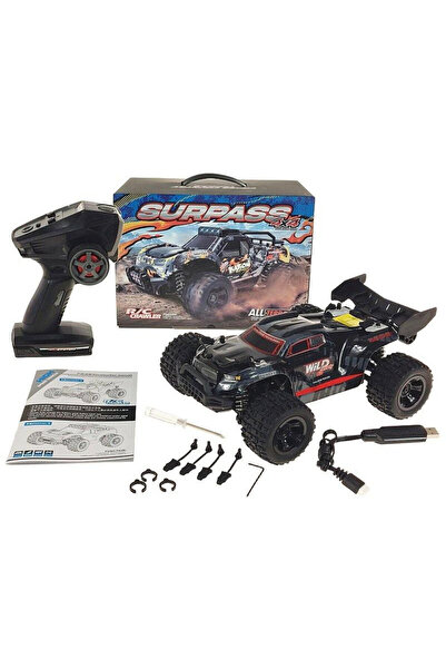 adar Masina RC 1:18, radiocomandata off-road, 4x4, LED, pana la 35 km/h, Mult...