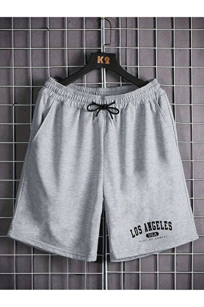 bellanova Hanangiyim Unisex Daily Combed Cotton Elastic Shorts