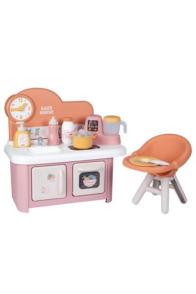 Smoby Baby Nurse Oyuncak Mutfak ve Mama Sandalyesi 220503