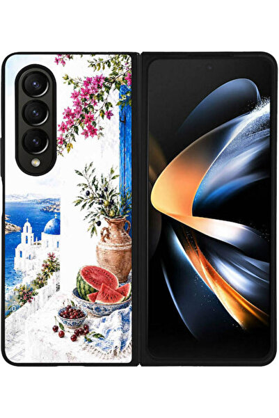 Other Σονίκ Λευκή Σιλικονούχα Πίσω Θήκη (Galaxy Z Fold4)