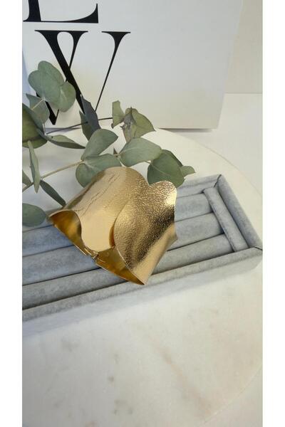 bijoux uniques New Season Gold Thick Steel Bracelet