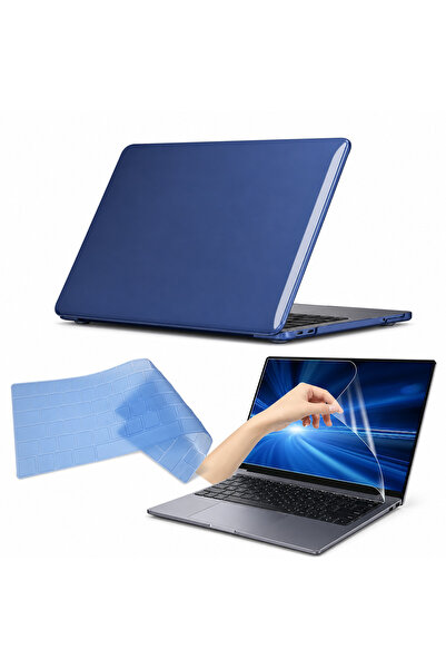 Genel Markalar Macbook Neo 13 inç A3404 Parlak Buzlu Kılıf Hardcase 2026 Mode...