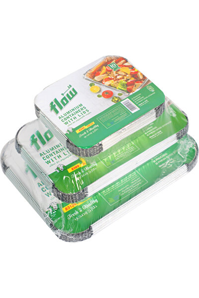 Flow Aluminium Container Combo 3x10's