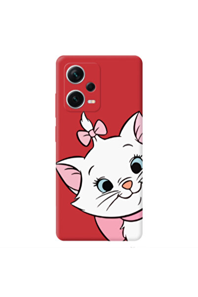Other Xiaomi Poco X5 I am here Red Colored Silicone TPU Θήκη