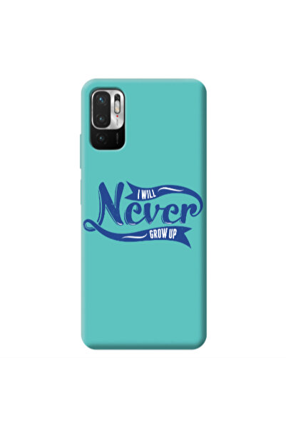 Other Xiaomi Redmi Note 10 Pro 5G I Will Never Grow Up Turquoise Colored Sili...
