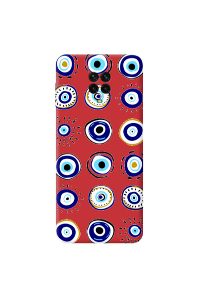 Other Xiaomi Redmi Note 9 Pro Beads Red Colored Silicone TPU Θήκη